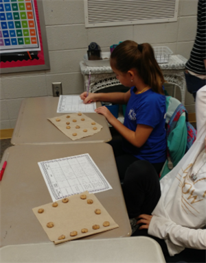 Division practice with cookies!